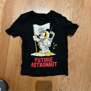 [3 for $15] OLD NAVY Black Kids Mickey Mouse Future Astronaut Tee (2T)